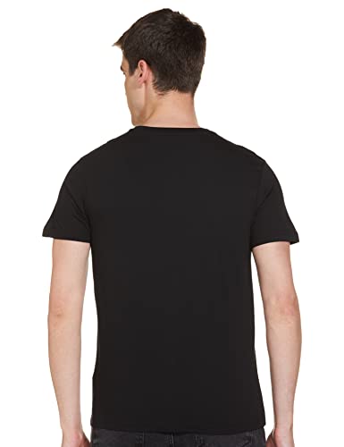 Max Men's Cotton Regular Fit Half Sleeves Crew Neck Solid Lounge T-Shirt