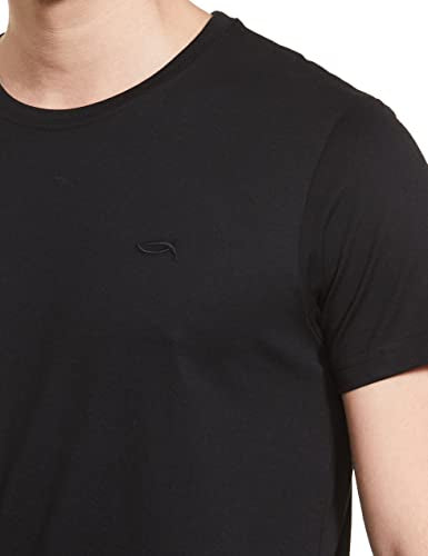 Max Men's Cotton Regular Fit Half Sleeves Crew Neck Solid Lounge T-Shirt