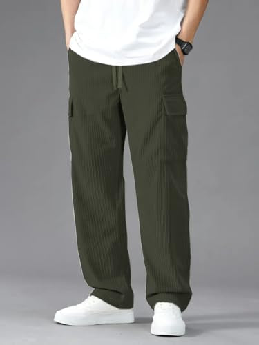 LOUIS SENSE Men's Loose Pants
