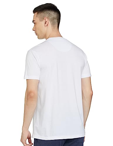 Max Men's Cotton Regular Fit Half Sleeves Crew Neck Solid Lounge T-Shirt