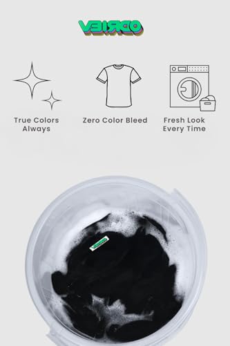 Veirdo® Oversized Baggy Fit Drop Shoulder Half Sleeves Round Neck Solid Pure 100% Cotton T-Shirt for Men (Available in White, Black, Mustard, Maroon, Green, Lilac, Navy, Red Color)