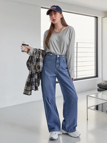 KOTTY Women High Rise Straight Jeans