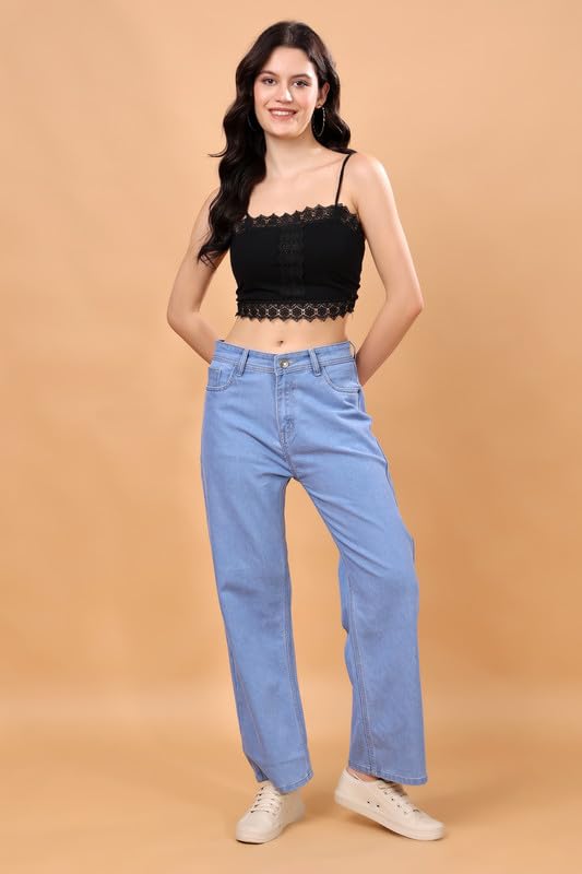 London Hills Women's Relaxed Fit Mid Rise Jeans || Jeans || Baggy Jeans || Baggy Jeans || Loose Jeans || Oversized Jeans Baggy