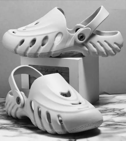 GOLAZO Multi-Color Panda EVA Crocs – Anti-Skid & Breathable