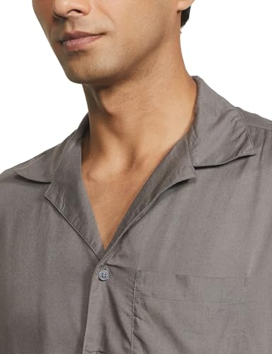 FOREVER 21 Men Solid Regular Fit Solid Shirt
