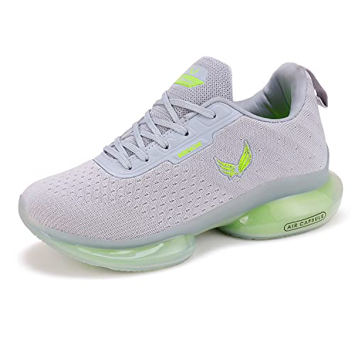 BERSACHE Premium Sports,Gym, Trending, Stylish Running Shoes for Men (Grey)