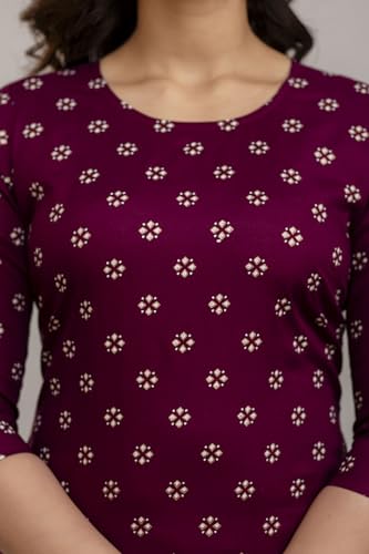 Vnyashri Women's Printed Straight Kurta