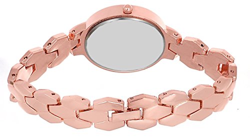 Acnos® Premium Round Diamond Silver Dial Analogue Watch for Women's and Girl's Pack of - 1