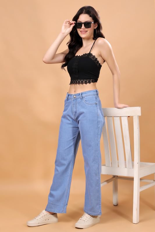 London Hills Women's Relaxed Fit Mid Rise Jeans || Jeans || Baggy Jeans || Baggy Jeans || Loose Jeans || Oversized Jeans Baggy