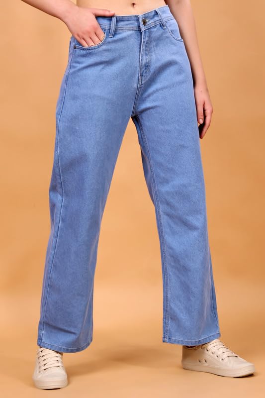 London Hills Women's Relaxed Fit Mid Rise Jeans || Jeans || Baggy Jeans || Baggy Jeans || Loose Jeans || Oversized Jeans Baggy