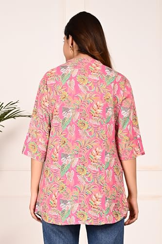 Gudwear Printed Shirt Style Top Women l Stylish Shirt for Girls