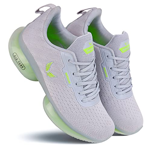 BERSACHE Premium Sports,Gym, Trending, Stylish Running Shoes for Men (Grey)