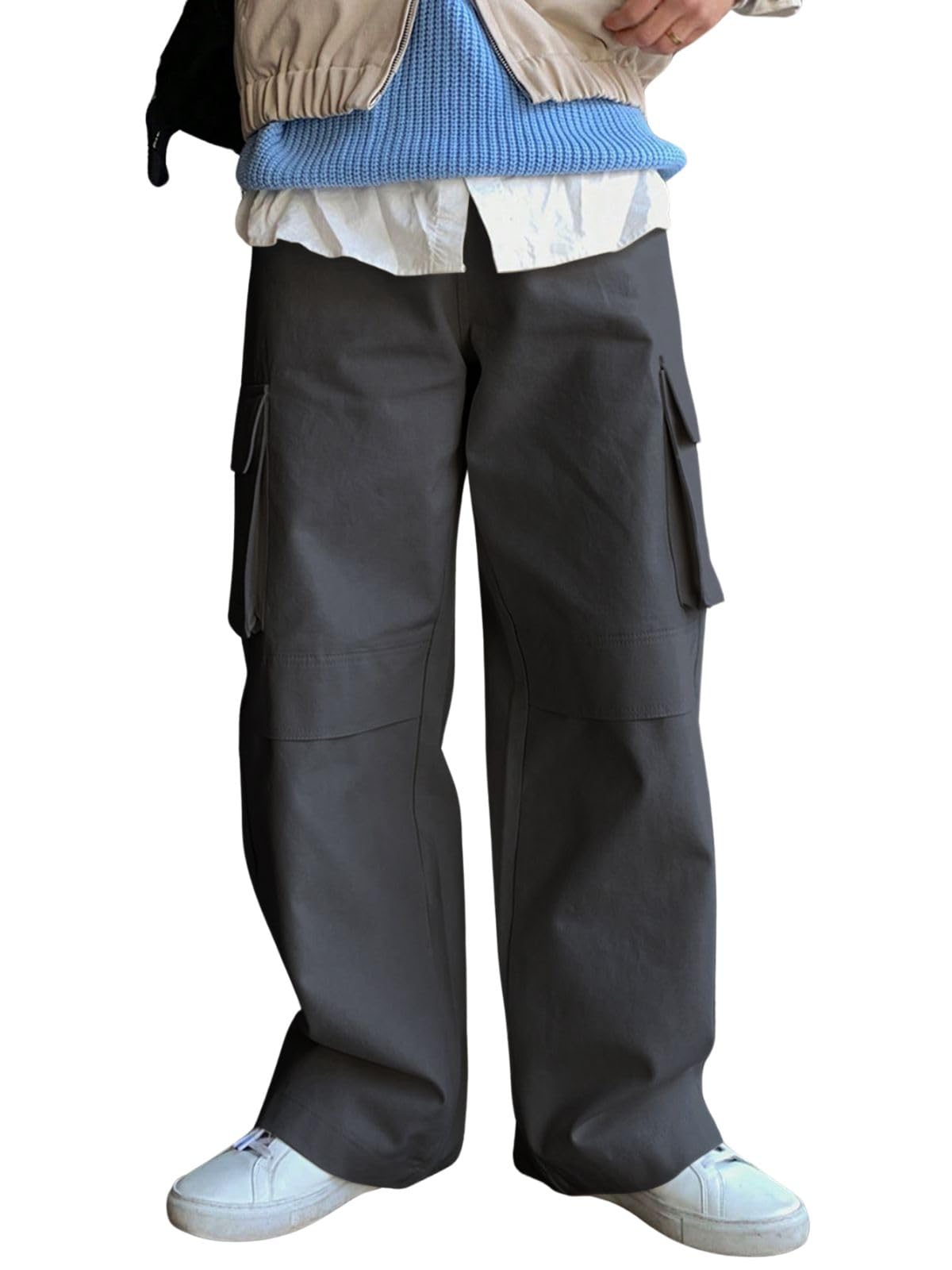 GRECIILOOKS Men Cargo | Men Cargo Pants | Men Cargo Pants Cotton | Cargos for Men | Baggy Cargo Pants for Men | Cargo Trousers for Men