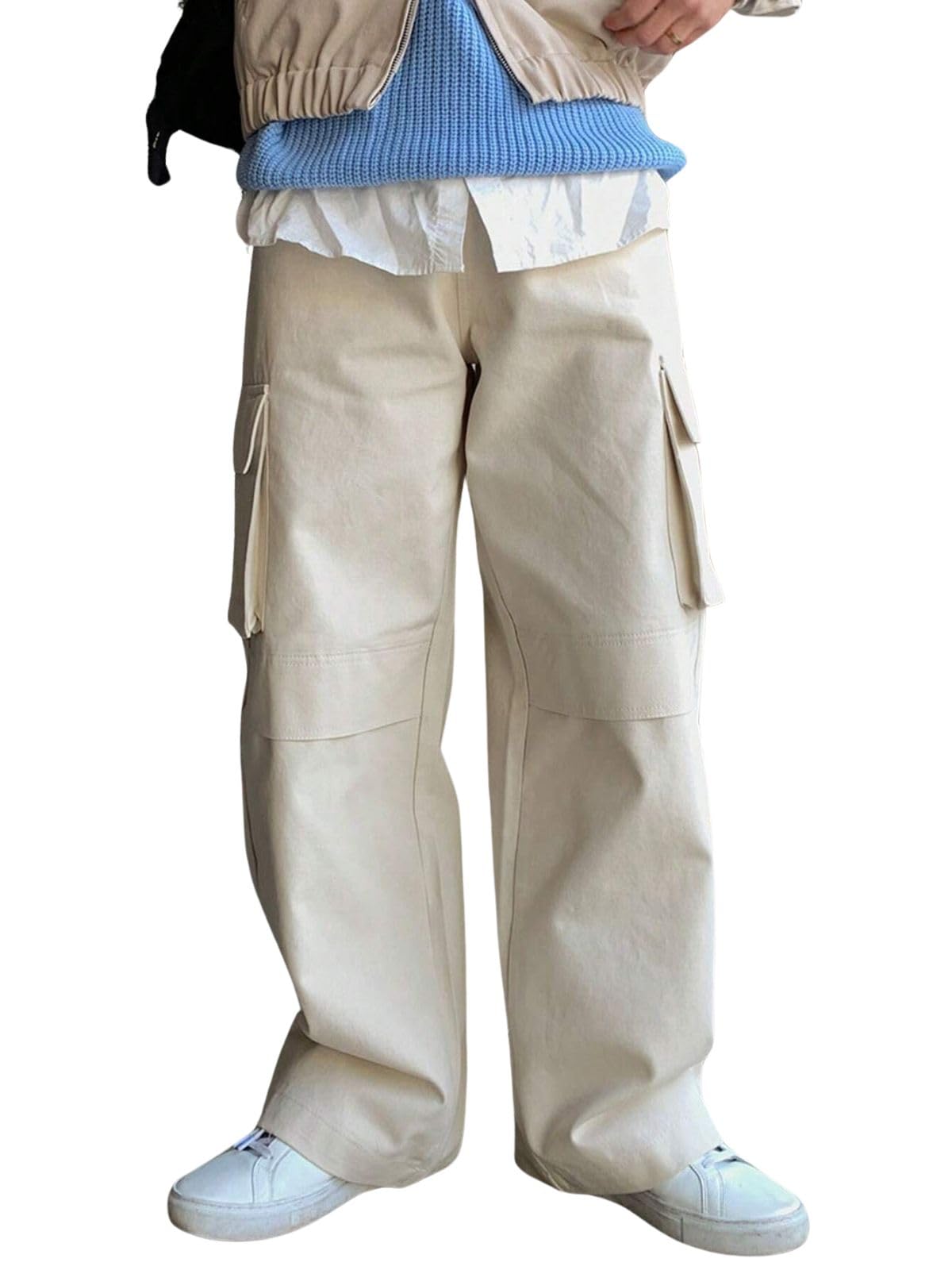 GRECIILOOKS Men Cargo | Men Cargo Pants | Men Cargo Pants Cotton | Cargos for Men | Baggy Cargo Pants for Men | Cargo Trousers for Men