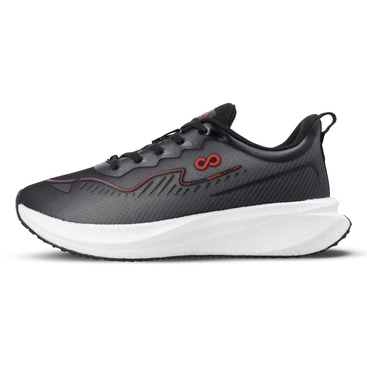 WALKAROO ETPU Sports Shoe for Men's|Perfect for Running, Walking, Gym Training and Outdoor Activities | Breathable Mesh Upper with TPR Outsole | WS9163