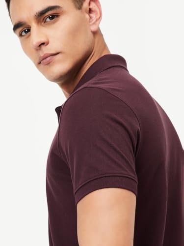 Max Men's Solid Regular Fit T-Shirt