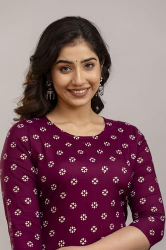 Vnyashri Women's Printed Straight Kurta