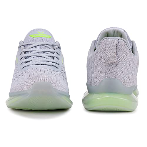BERSACHE Premium Sports,Gym, Trending, Stylish Running Shoes for Men (Grey)