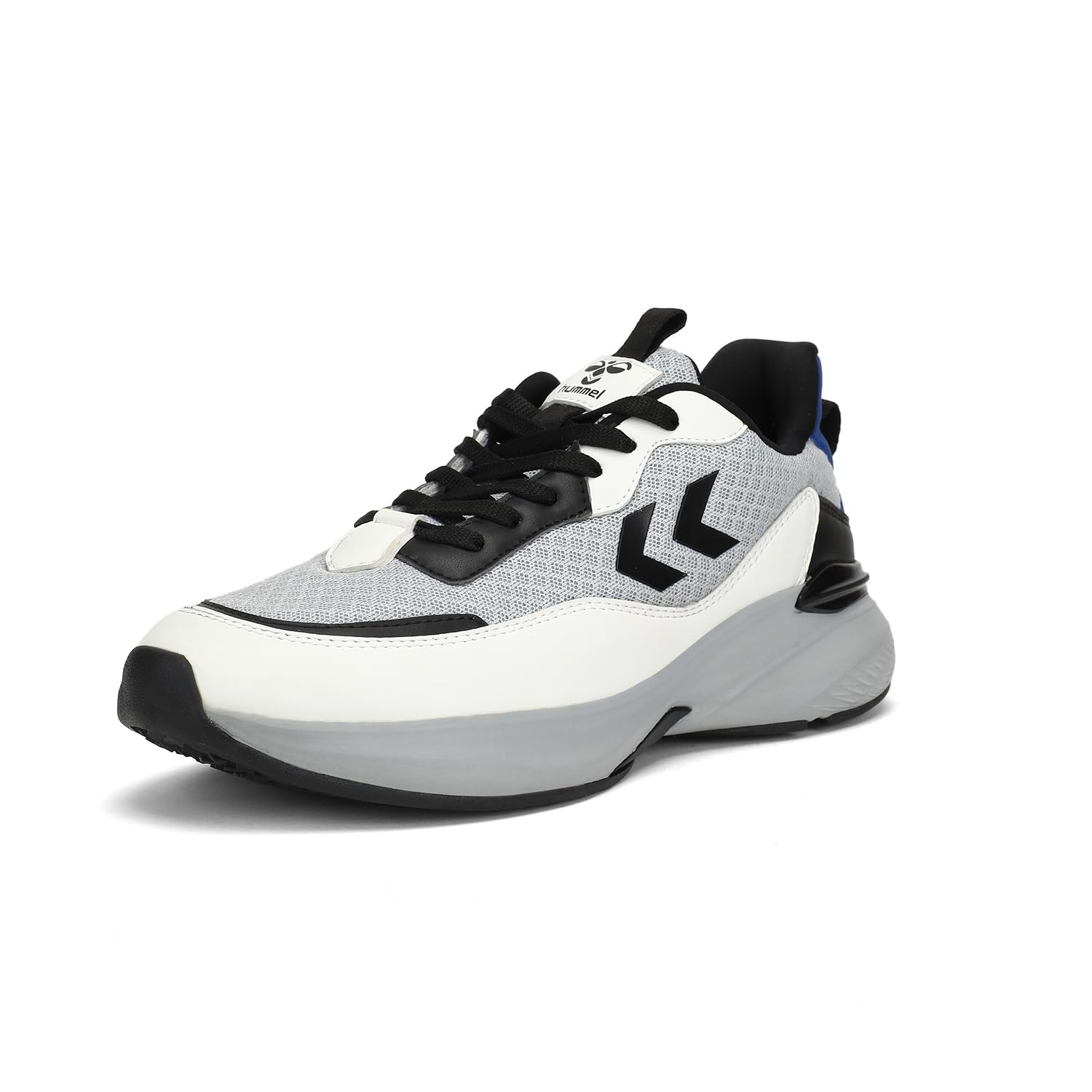 hummel Blaze Lace Up Sports Shoes for Men with Lightweight TPR Sole Comfortable Breathable and Slip Resitant Ideal for Running Walking Gym Trekking Hiking