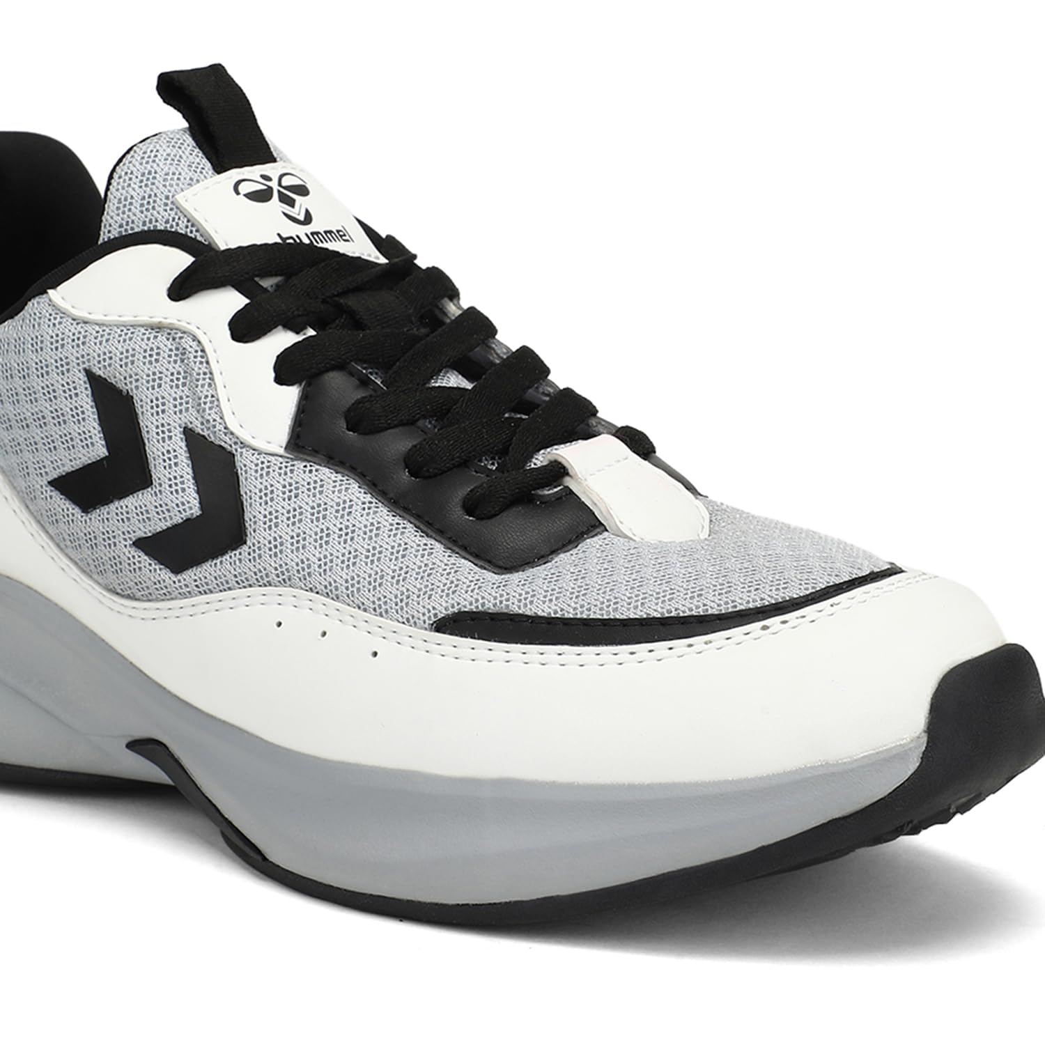 hummel Blaze Lace Up Sports Shoes for Men with Lightweight TPR Sole Comfortable Breathable and Slip Resitant Ideal for Running Walking Gym Trekking Hiking