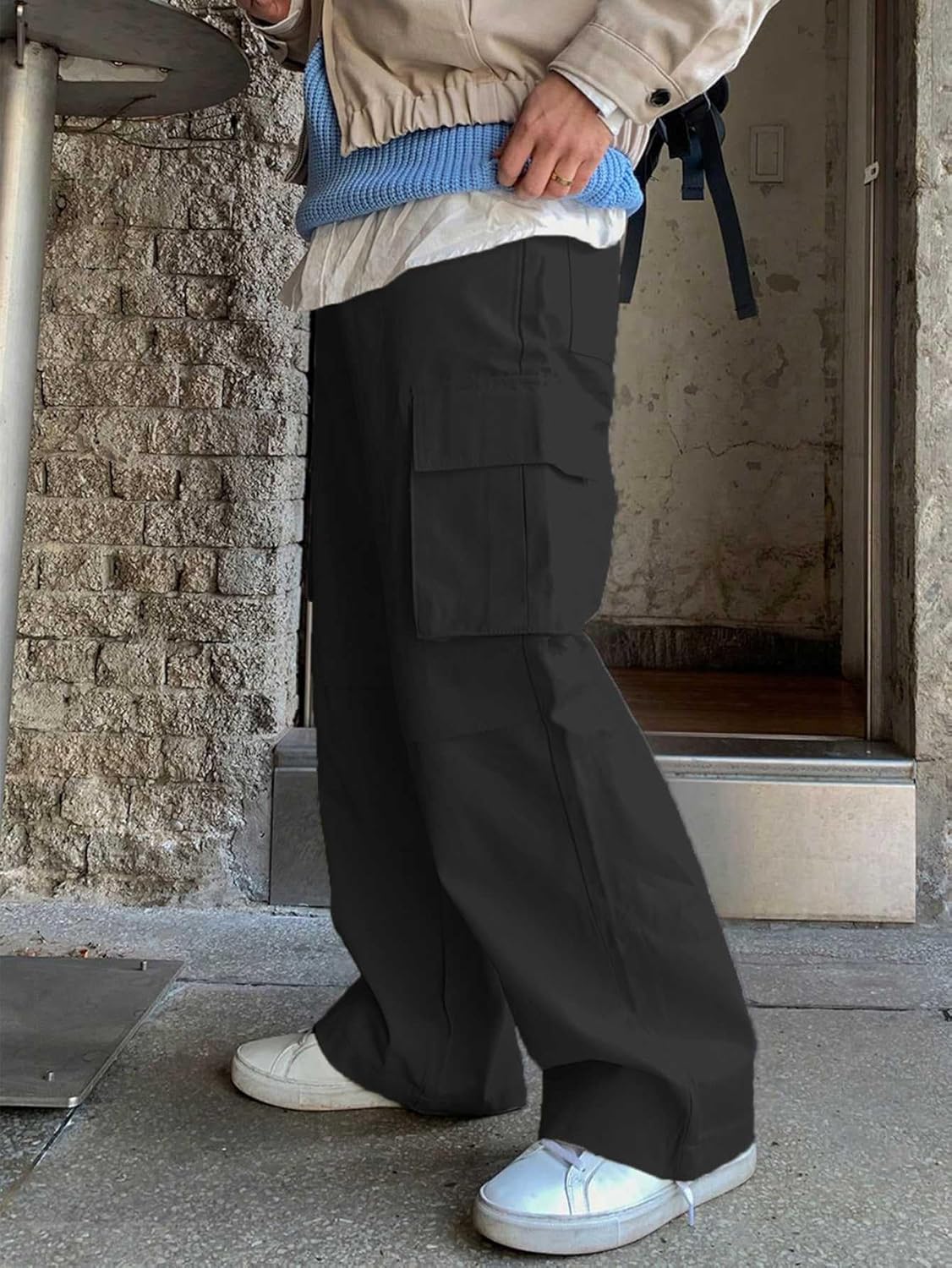 GRECIILOOKS Men Cargo | Men Cargo Pants | Men Cargo Pants Cotton | Cargos for Men | Baggy Cargo Pants for Men | Cargo Trousers for Men
