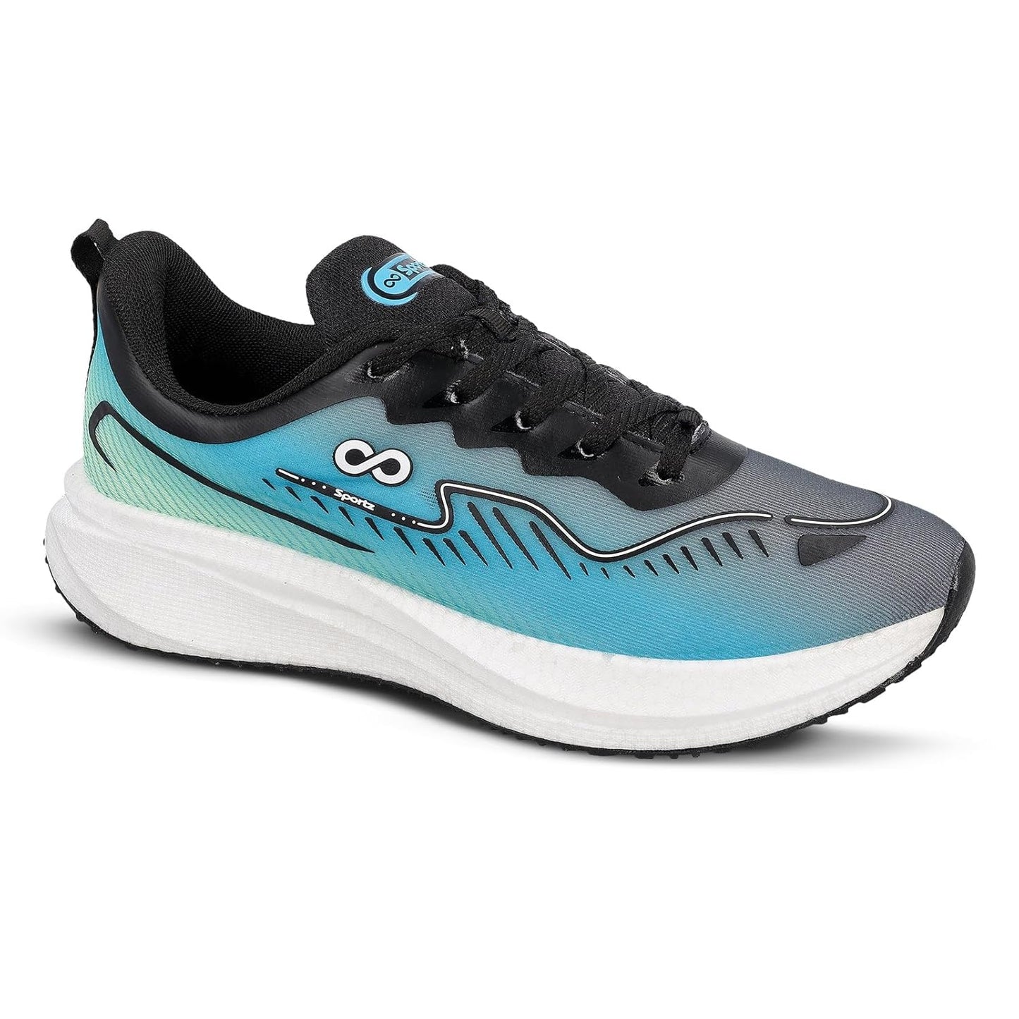 WALKAROO ETPU Sports Shoe for Men's|Perfect for Running, Walking, Gym Training and Outdoor Activities | Breathable Mesh Upper with TPR Outsole | WS9163