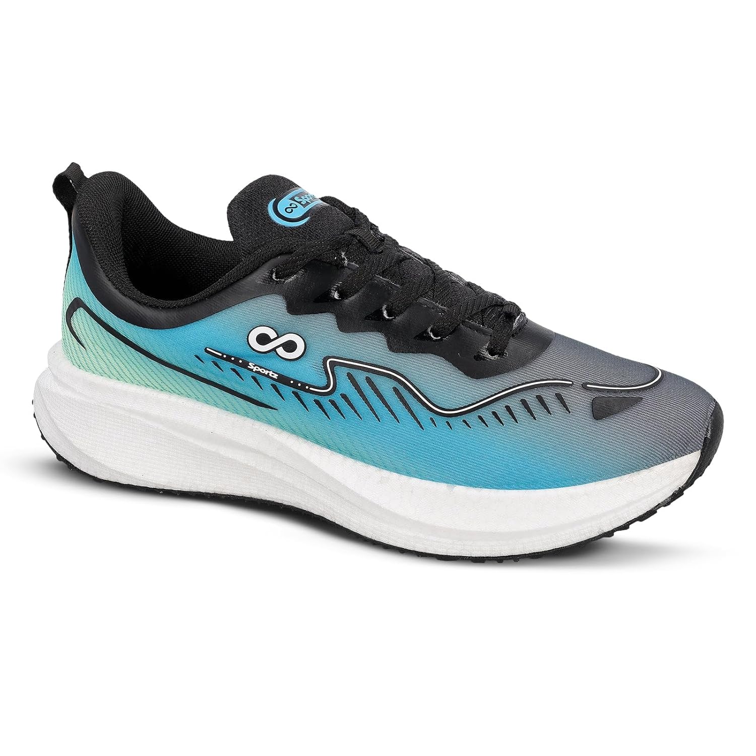 WALKAROO ETPU Sports Shoe for Men's|Perfect for Running, Walking, Gym Training and Outdoor Activities | Breathable Mesh Upper with TPR Outsole | WS9163