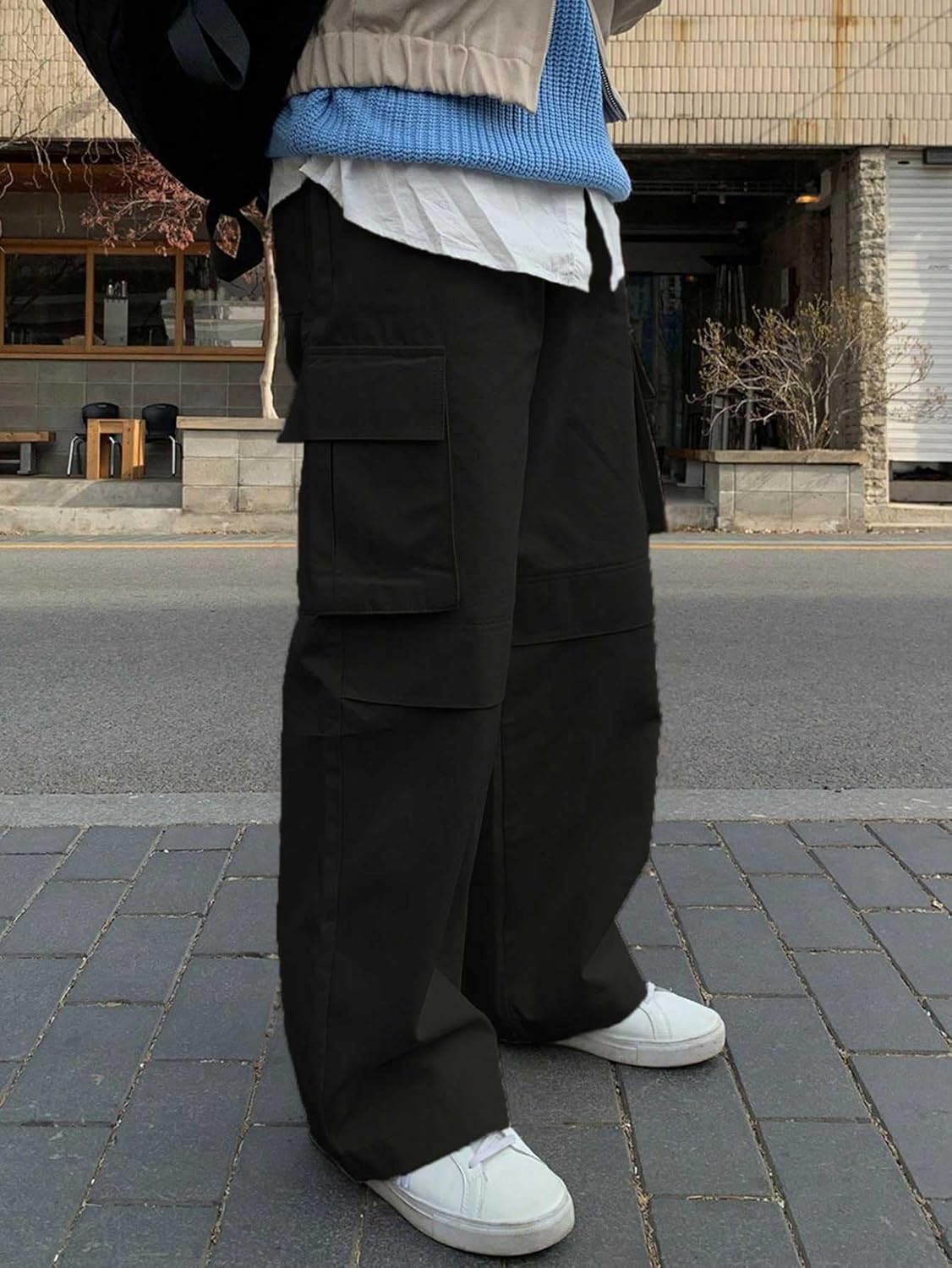 GRECIILOOKS Men Cargo | Men Cargo Pants | Men Cargo Pants Cotton | Cargos for Men | Baggy Cargo Pants for Men | Cargo Trousers for Men