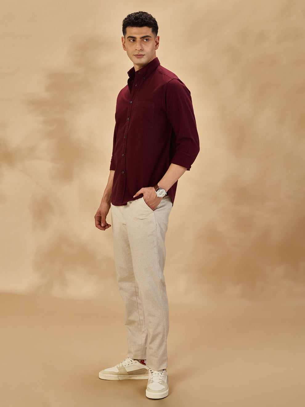 Solid maroon shirt 🎽 premium quality